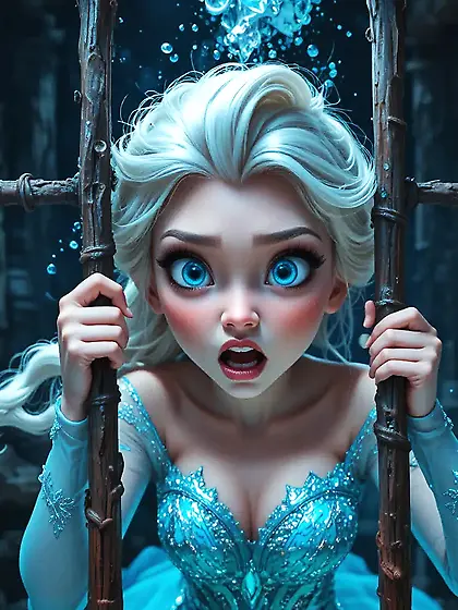 No one beats the cage princess