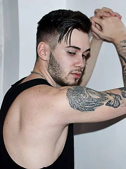 White gay xhornyjustinx zoom