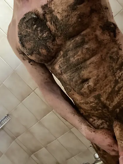 Scat Scheiße Smear German deutsch Sklave