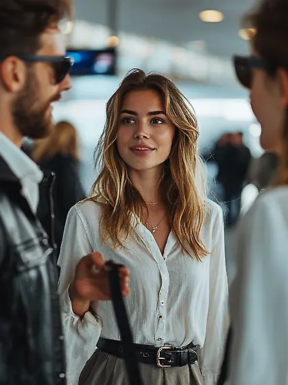 A submissive goes to meet her new Dominants (pt1)