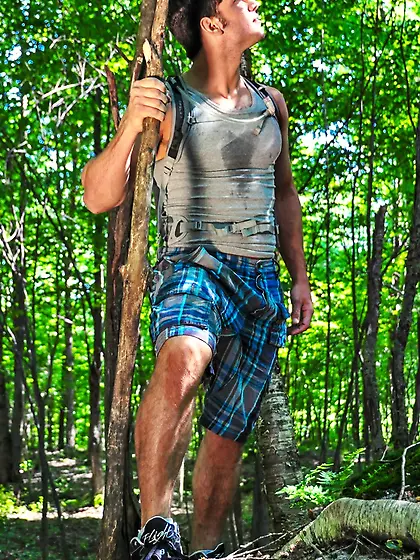 Temperatures rising hunk guy