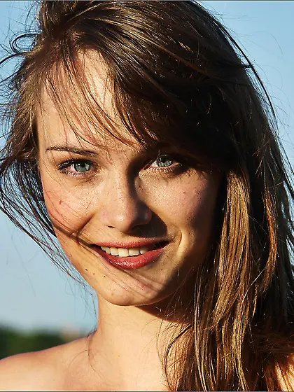 Julia Bea is a playful girl that enjoys posing naked outdoor whe