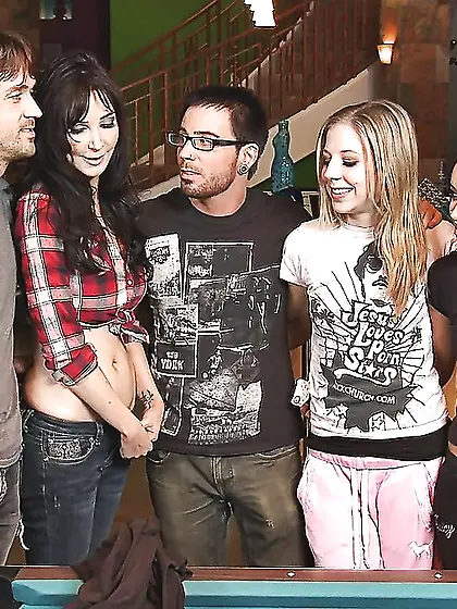 American european gangbang