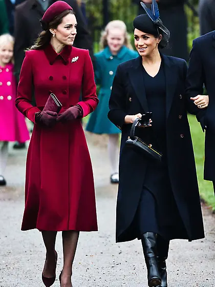 Kate Middleton and Meghan Markle