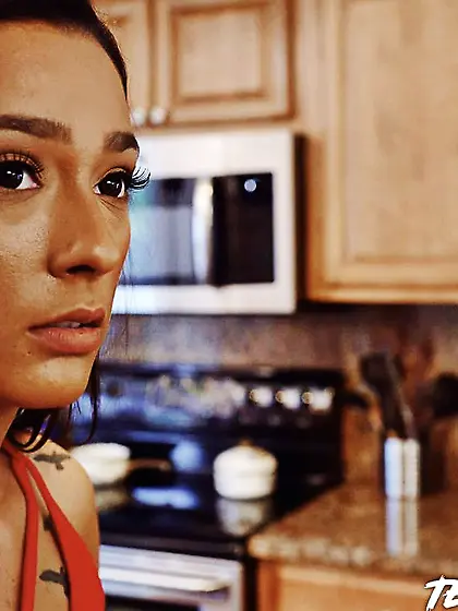 Sexy brunette used by stranger