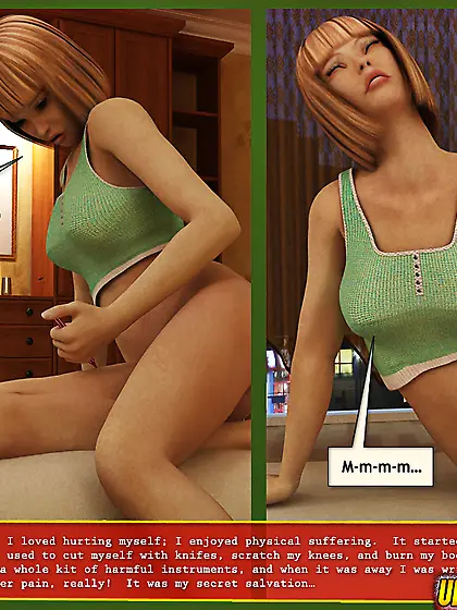 Cartoon porn scene shows