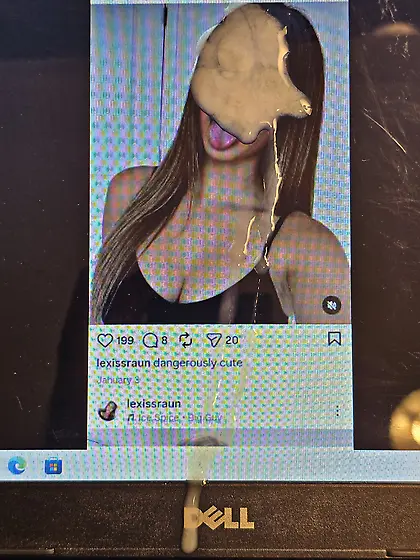 This hot fucking bitch made me spray and bust