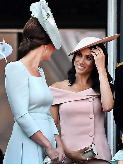 Kate Middleton and Meghan Markle