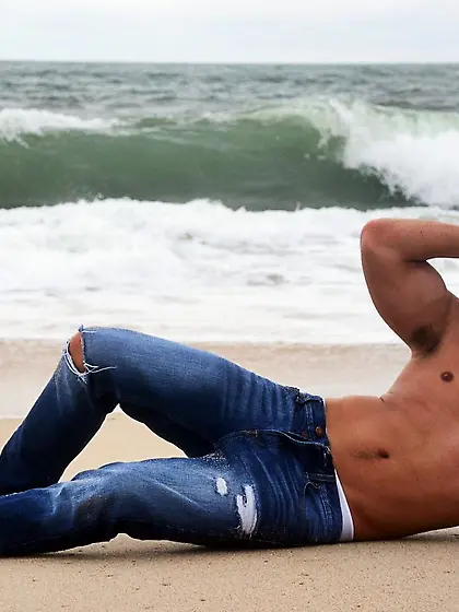 British hot beach fuck