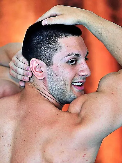 White gay xxsupremecock striptease