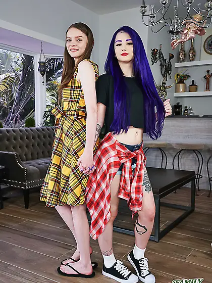 They had many orgasms in a taboo threesome fuck scene here