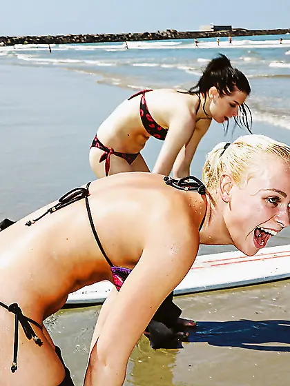 Stunning lesbian girlfriend