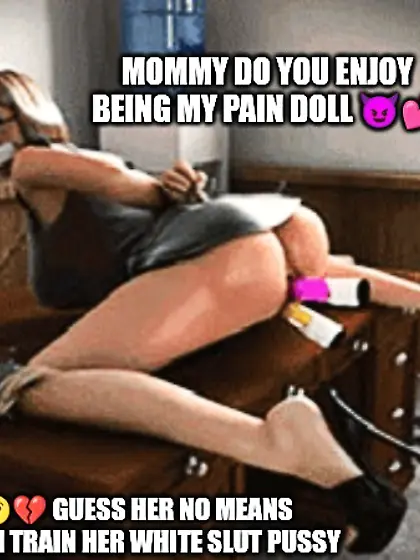 Pain doll training Mommy
