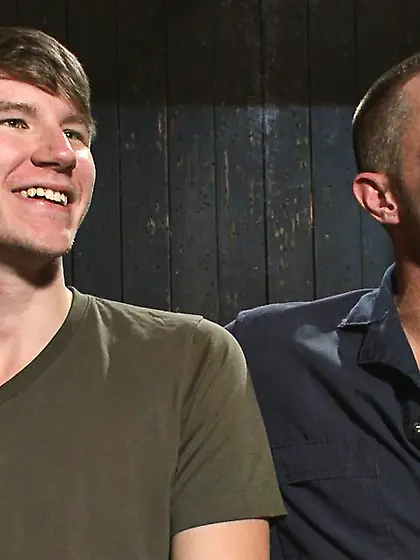 Lovely twink caned boots