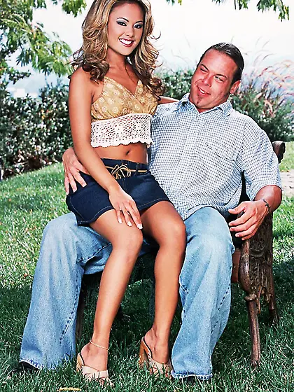 Alluring Asian babe Kaylani Lei strips outdoors and gets her cun