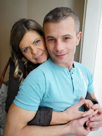 Horny Grandma with a hairy pussy wants to be Fucked Hard by her