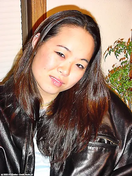 First beautiful brunette