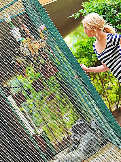 Excited petit blond likes