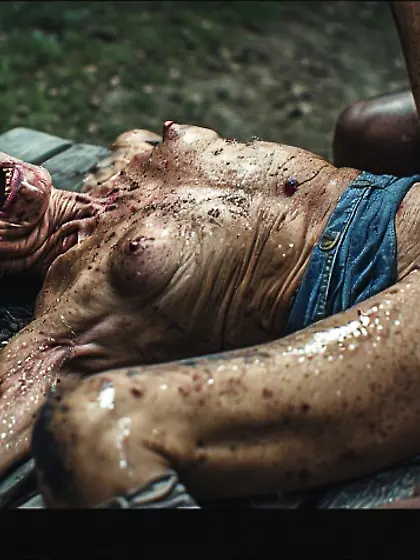 Old Nympho likes to get blackout Drunk and let str