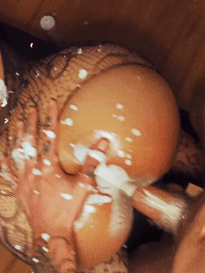 We Ran Out Of Luble So We Used Squirty Cream Instead