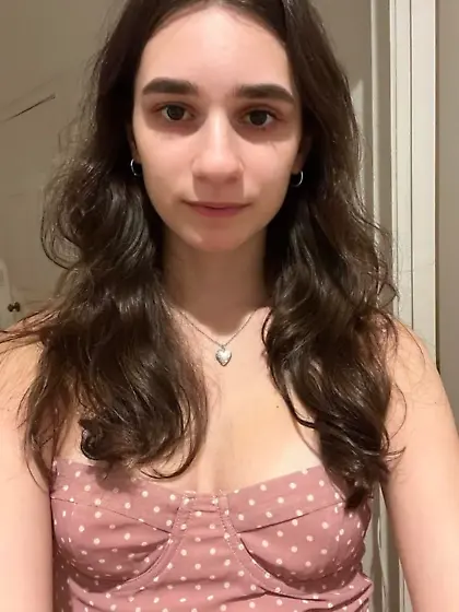 cute college girl francesca