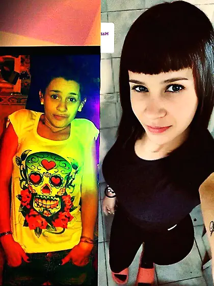 Rocío y Lucila las dos mamis luchonas