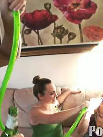 Relaxed white bitch fake