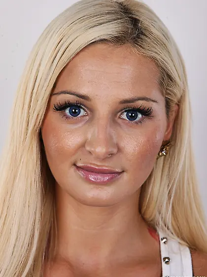 This blondies massive juggs will make you...