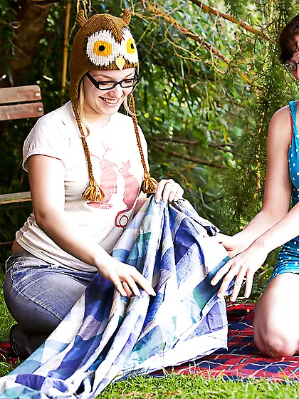 Lesbian wild pussy licking