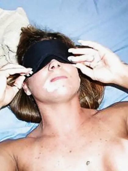 Blindfolded Fuck and Facial