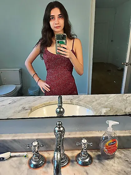 cute college girl francesca