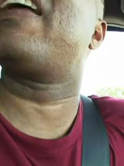 Blonde girl giggles brunette