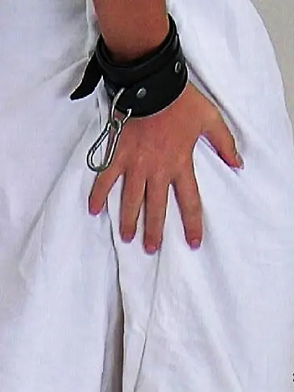 Chained amateur cutie suffer