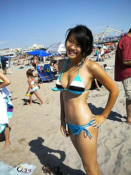 Asian bikini