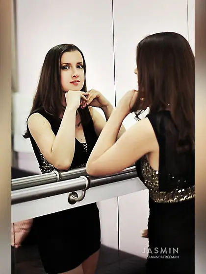 Bisexual green eyes girl