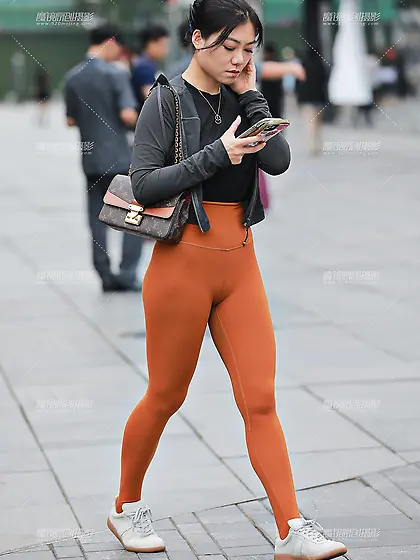 Asians in Yoga Pants