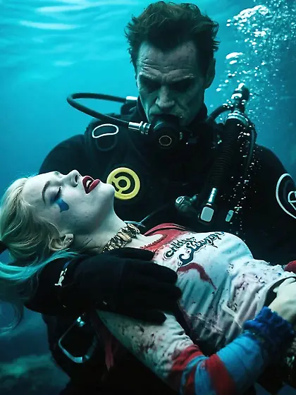 Harley Quinn drowned