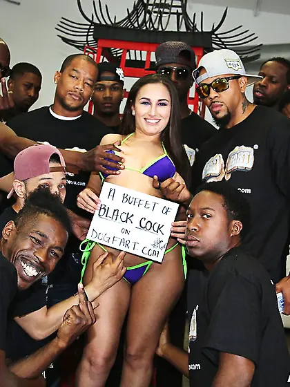 Tiny tits interracial cumshot