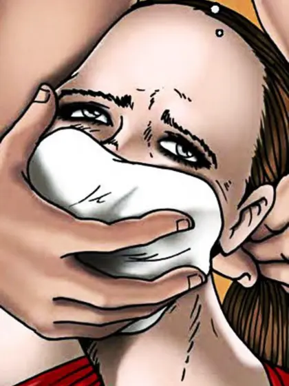 Cruel bondage foxy dames