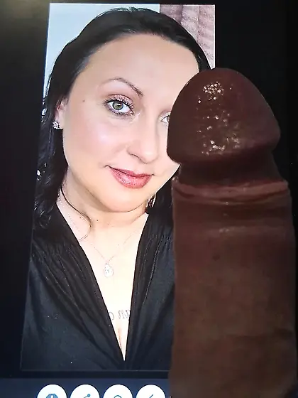 Angela takes cum and cock