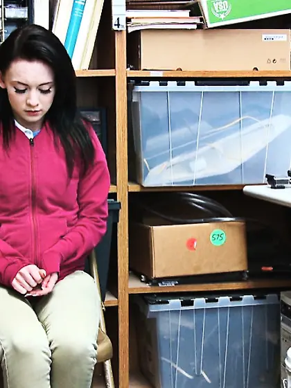 Store police taps into a hot doll’s sexuality