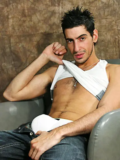 Horny dude shows delicious