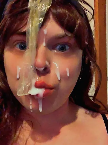Used condom cumslut
