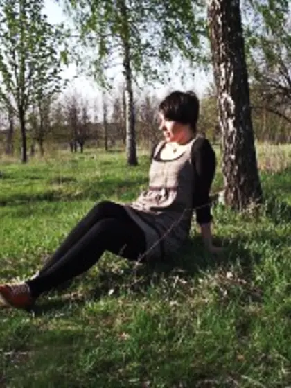 21 yo brunette Kristen.