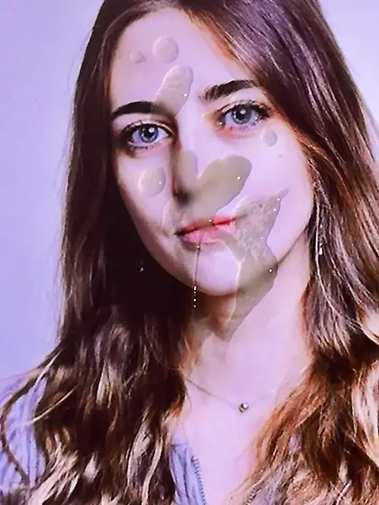 Cum on slut Natalia dmitrievva cute face