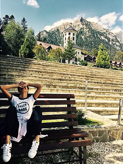 Straight athletic teen