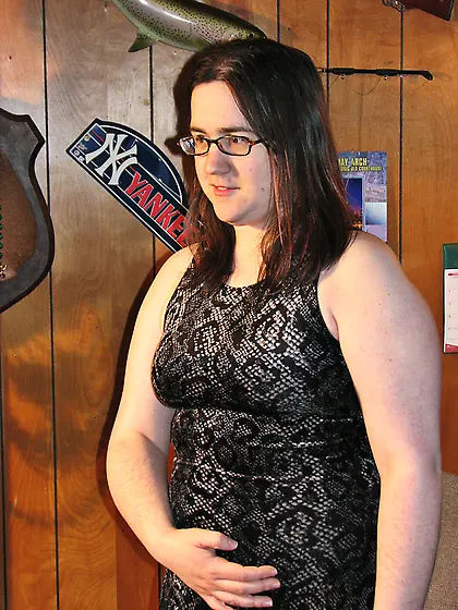 Slave Sara-S1-SnakeskinDress