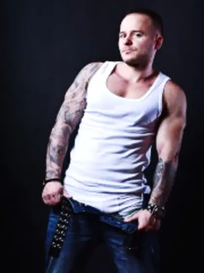 Brunette Mike Smoking.