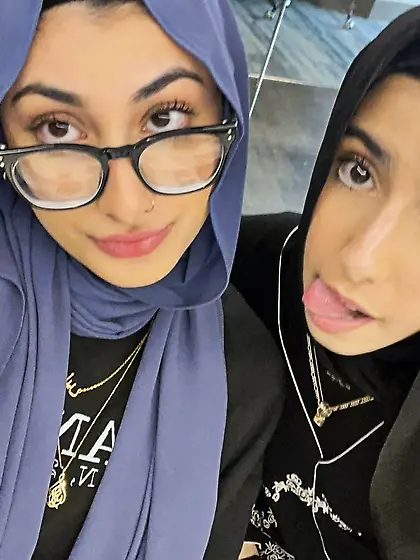 Arab hijab sister