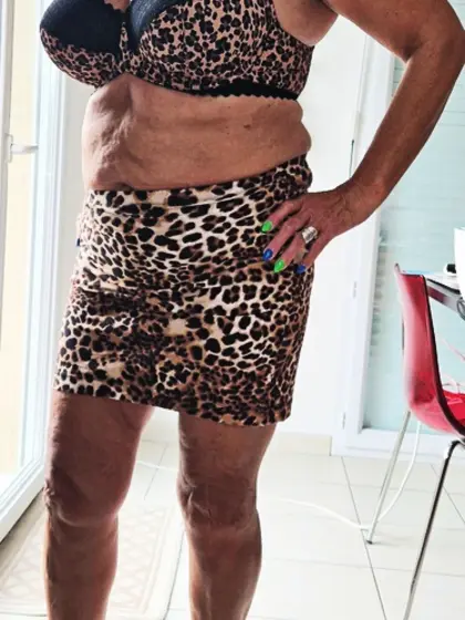 VERONIQUE 62 ANS LEOPARD